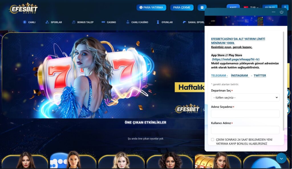 efesbetcasino canlı destek